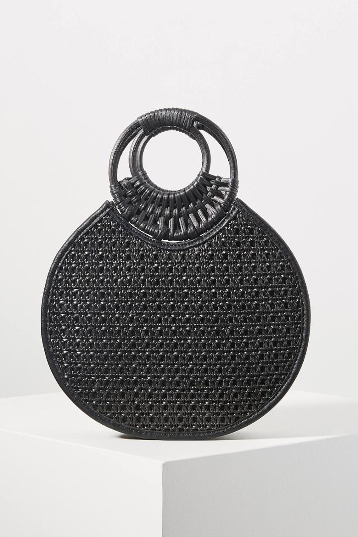 Anthropologie Marianne Woven Circle Bag