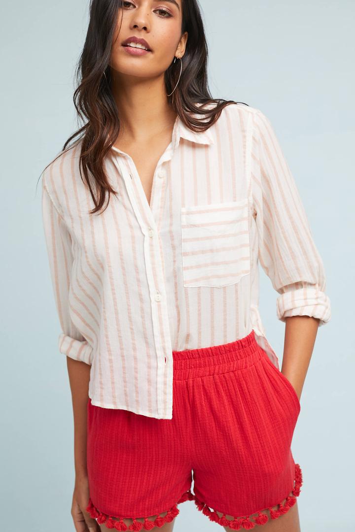 Moon River Tassel-trimmed Shorts
