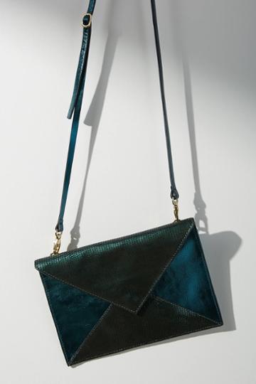 Neuville Metallic Postcard Crossbody Bag