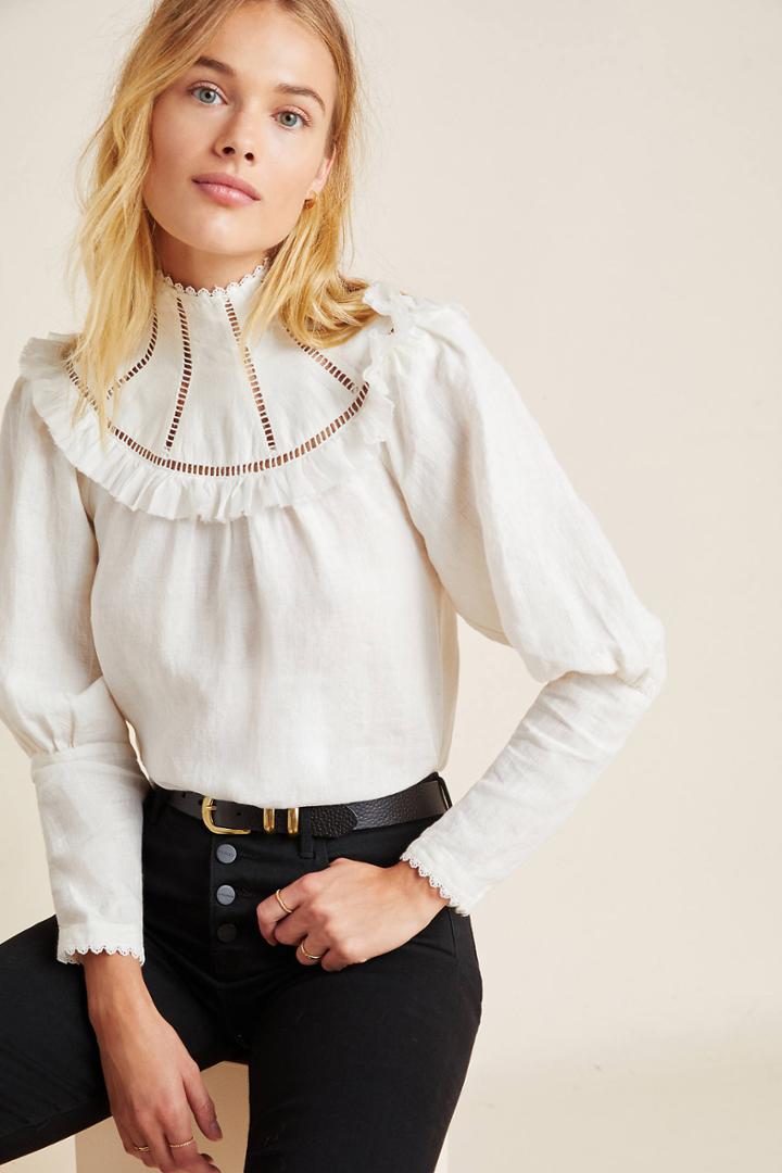 Hope For Flowers By Tracy Reese Annabella Victorian Blouse