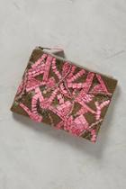 Anthropologie Beaded Mosaic Pouch