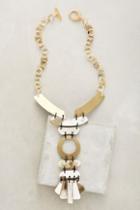 Anthropologie Elemental Construction Necklace