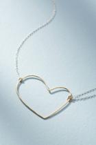 Anthropologie Heart Y-necklace