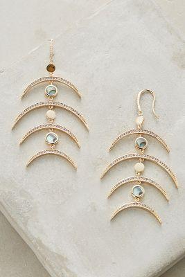 Melanie Auld Tiered Crescent Drops