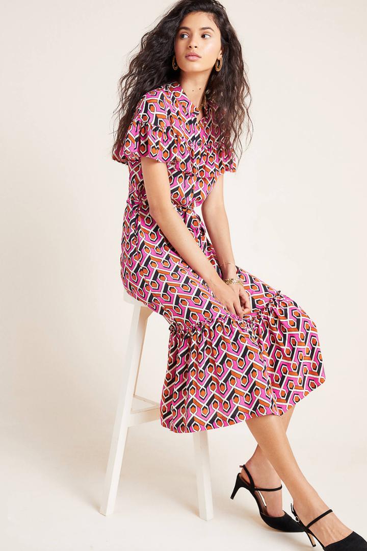 Corey Lynn Calter Annabel Geo Shirtdress