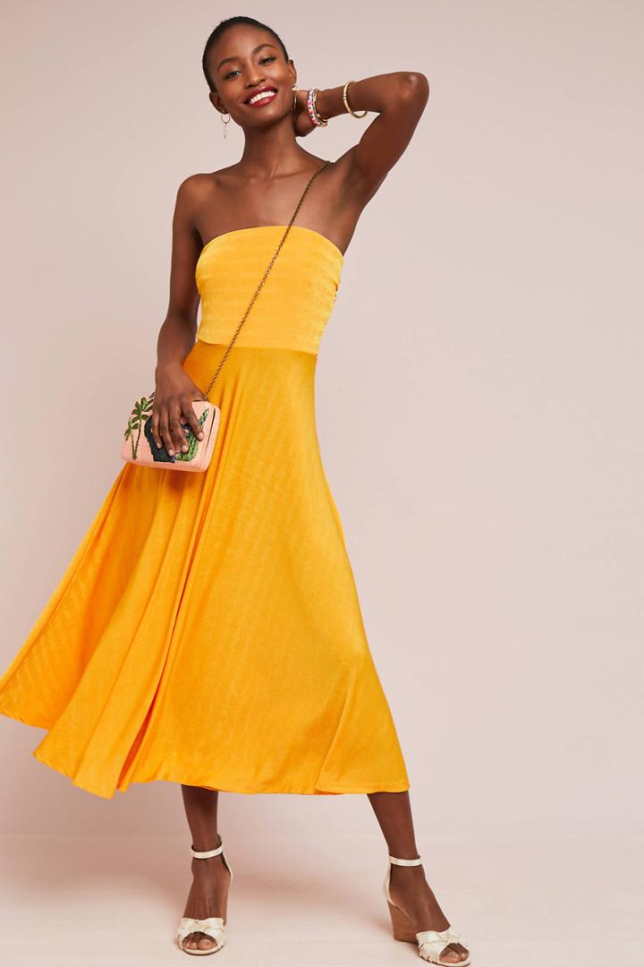 Maeve Penny Midi Dress