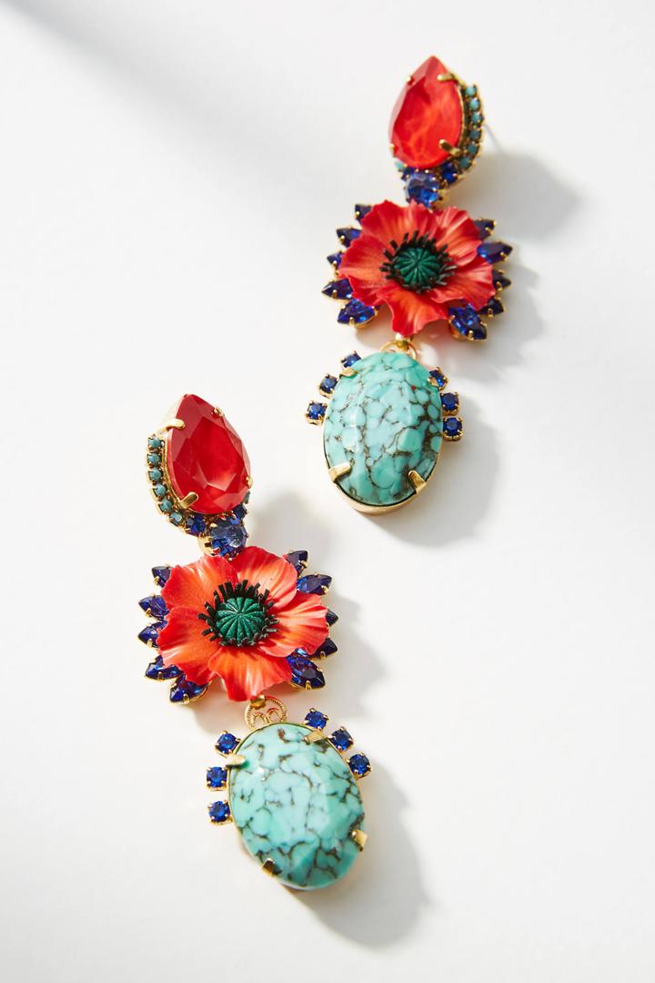 Elizabeth Cole Zula Drop Earrings