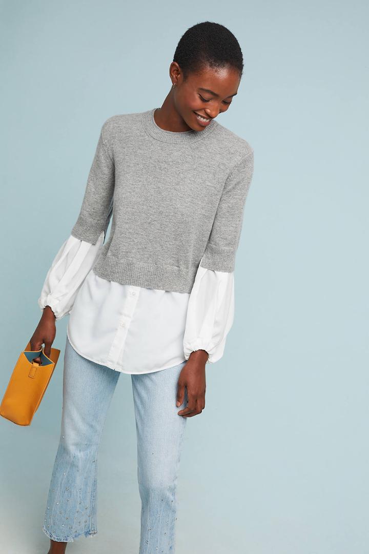 Brochu Walker Ebele Layered Pullover