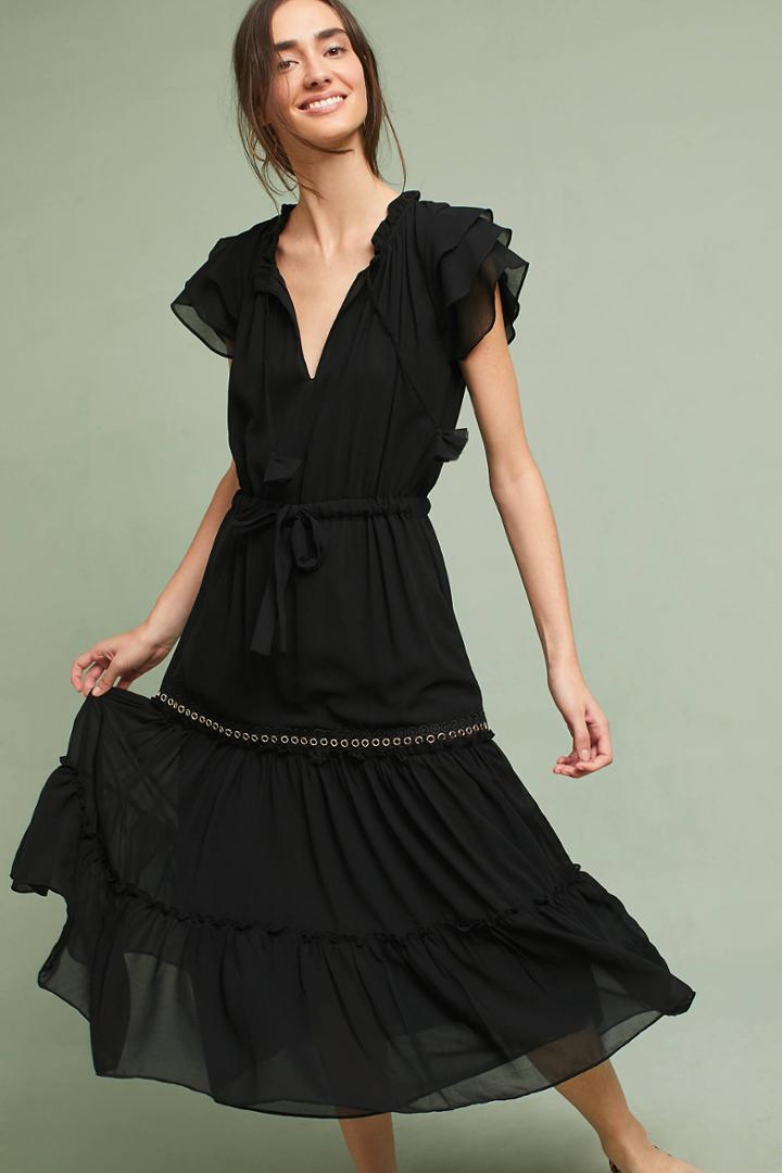 Misa Whitney Tasseled Dress