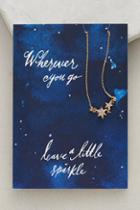Anthropologie Notecard Gifting Necklace