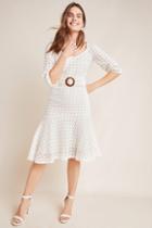 Maeve Belted Eyelet Dress