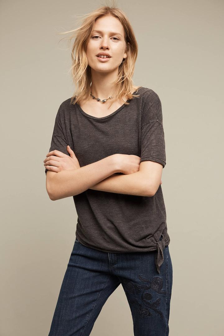 Anama Side-tie Weekend Tee