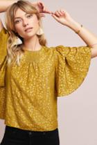St. Roche Hope Metallic Silk Top