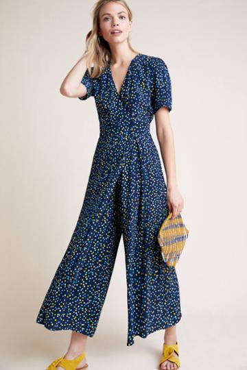 Kachel X Anthropologie Cepheid Wrap Jumpsuit