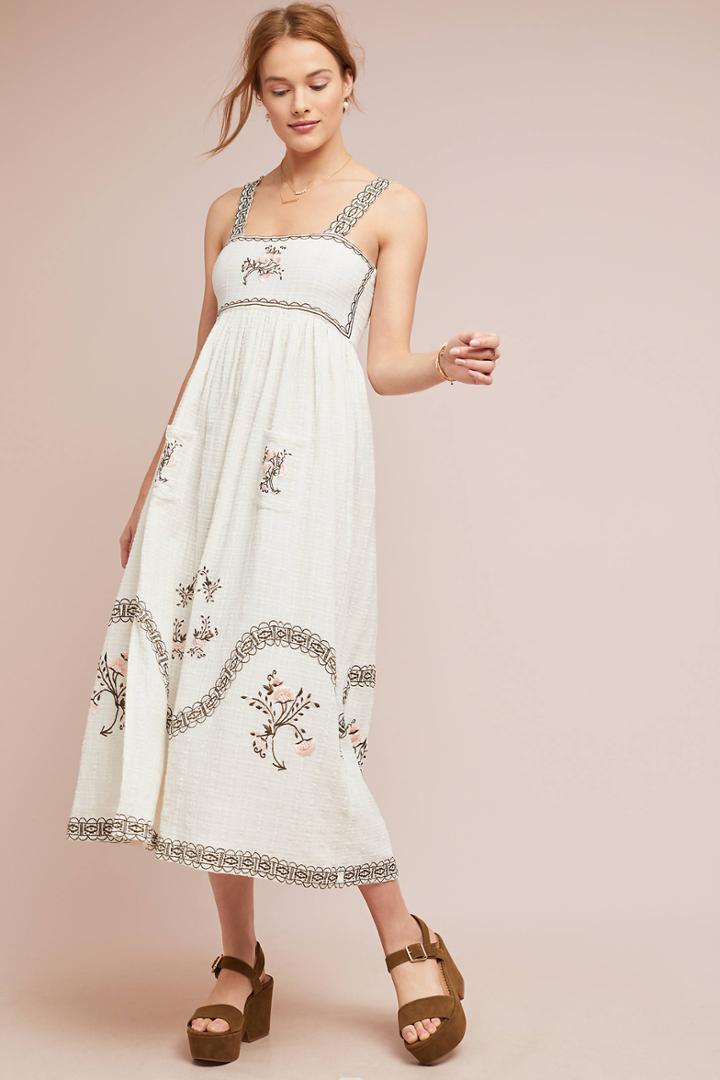 Steele Barlett Embroidered Dress