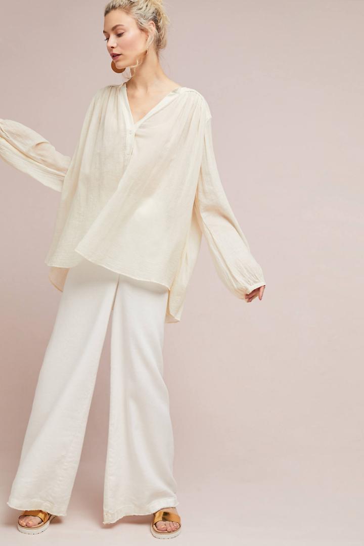 Aish Oversized Henley Top
