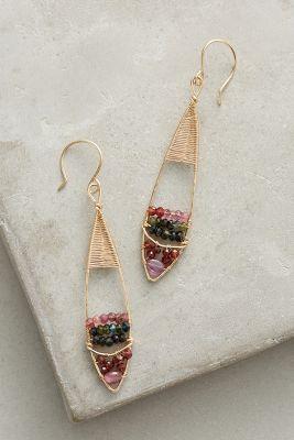 Emily Gibbons Gemstone Bouquet Earrings