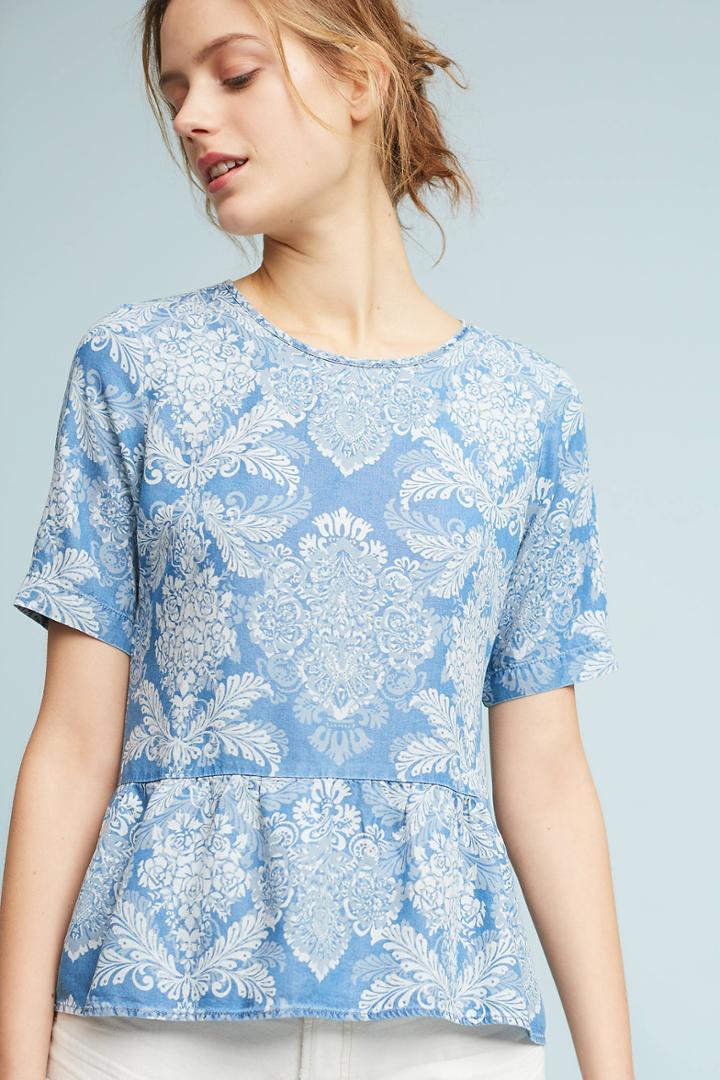 Kachel Flannery Peplum Top