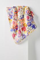 Duet Fanciful Florets Silk Kerchief Scarf