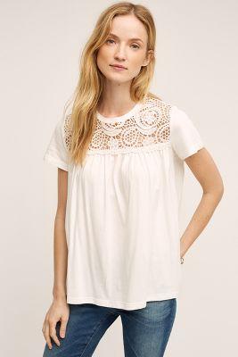 Everleigh Macrame Tee