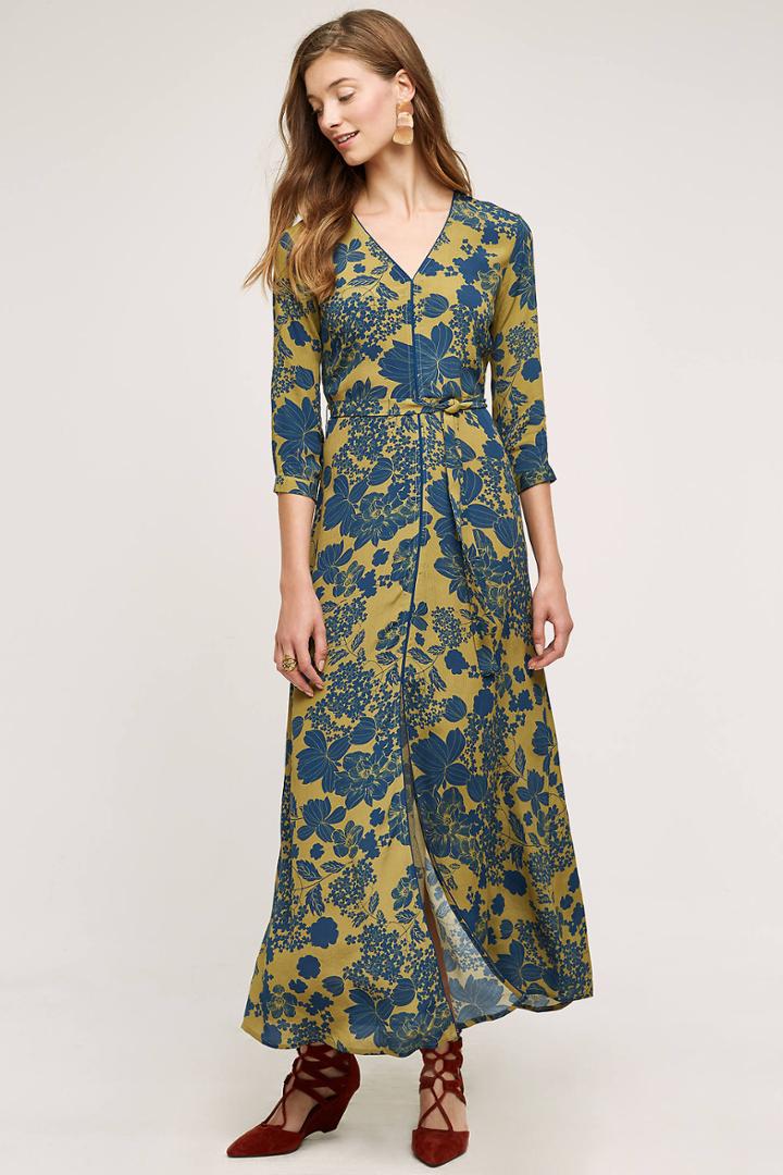 Anthropologie Mabli Maxi Dress