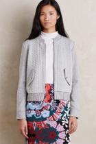 Saturday/sunday Cabled Knit Bomber