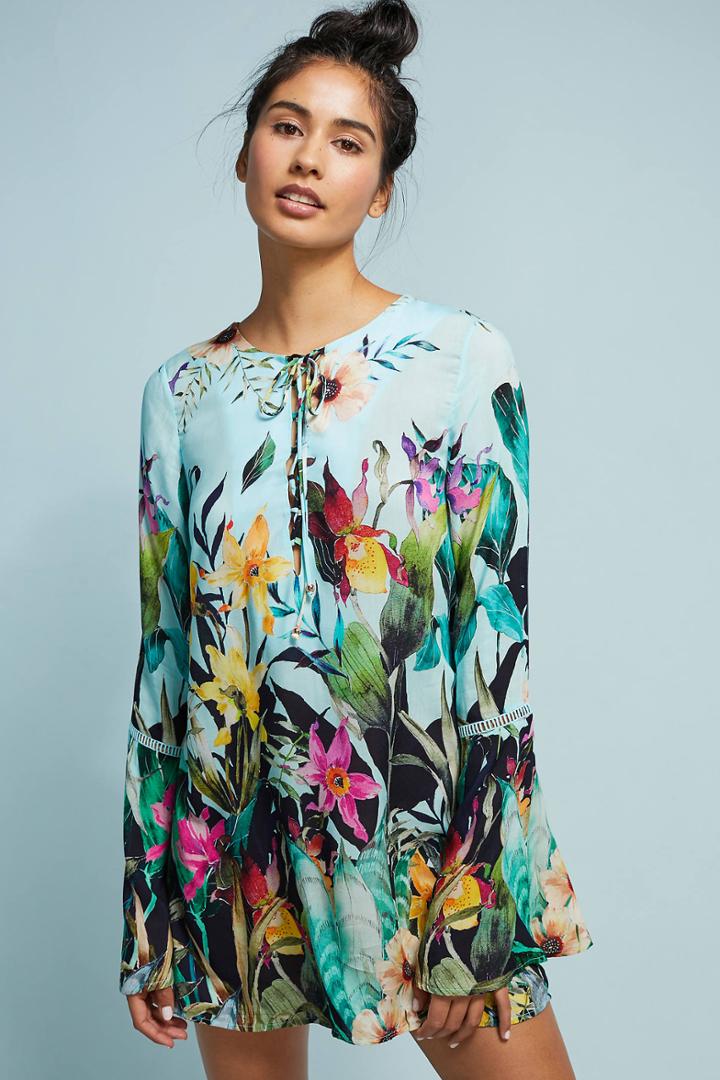 Nanette Lepore Tropical Cover-up Dress