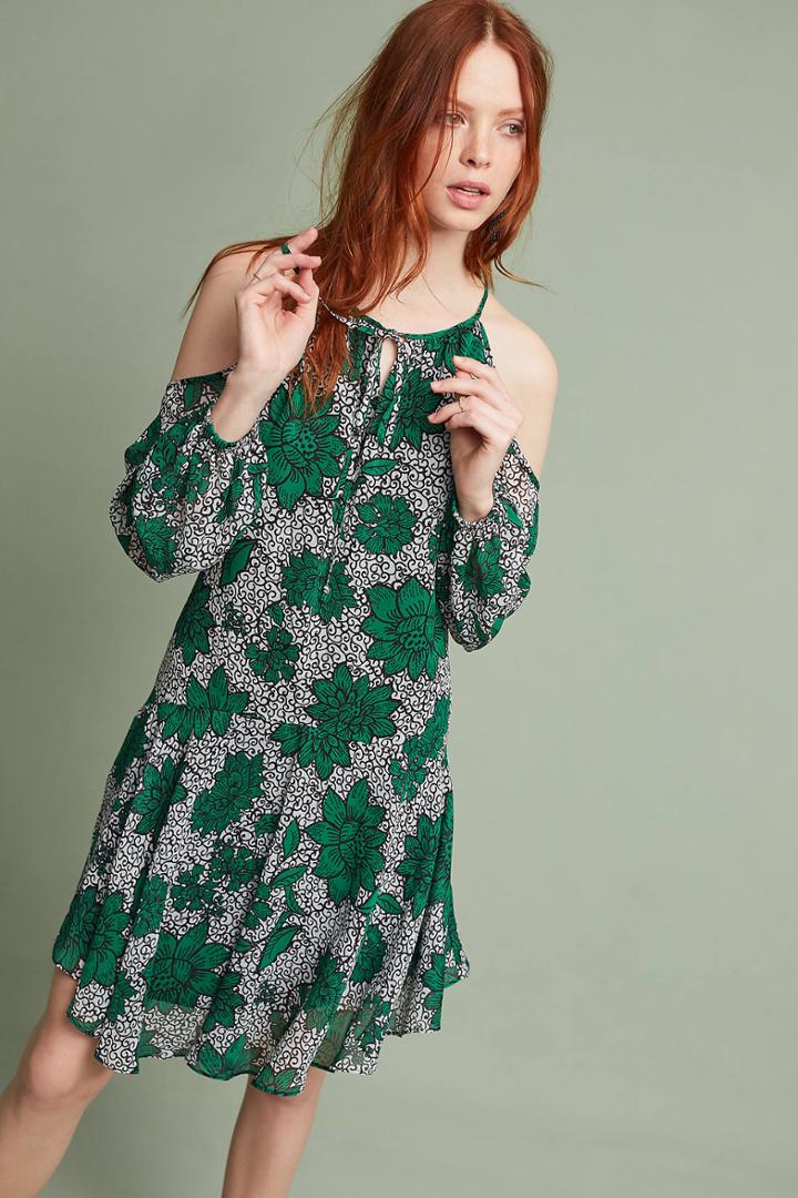 Donna Morgan Cyprus Open-shoulder Dress