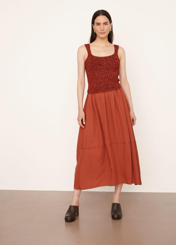 Vince Textured Square Neck Camisole