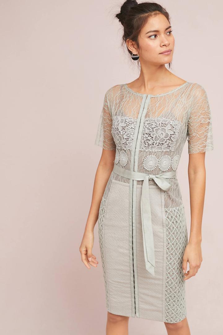 Byron lars garden party embroidered dress hotsell