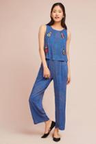 Conditions Apply Critter Embroidered Jumpsuit