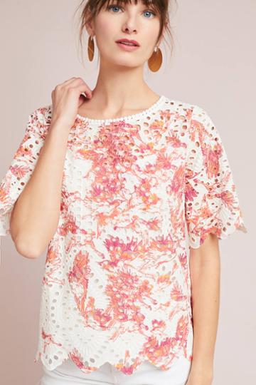 Porridge Clothing Arber Eyelet Top