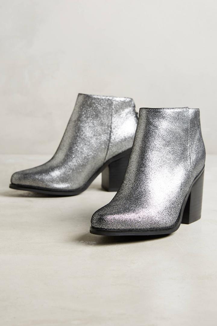 Aovera Brook Metallic Booties