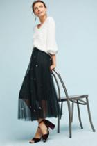 Eva Franco Pearl Tulle Skirt
