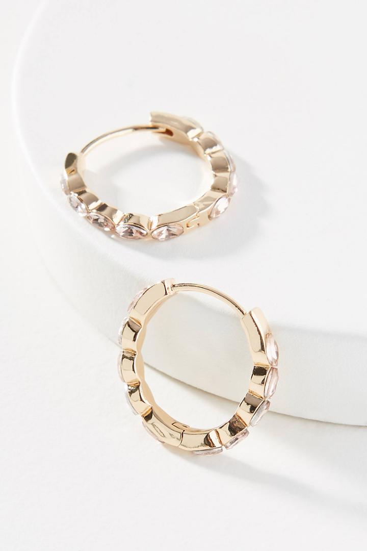 Anthropologie Delphi Huggie Hoop Earrings