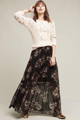 Ranna Gil Vined Garden Maxi Skirt