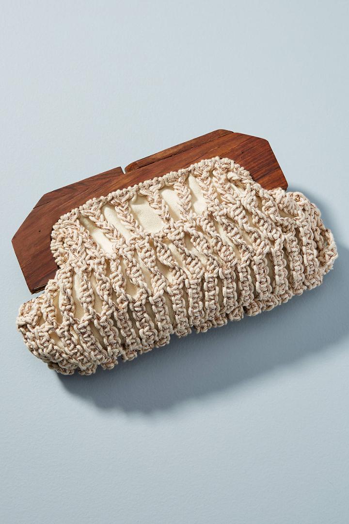 Cleobella Sinclair Crocheted Clutch