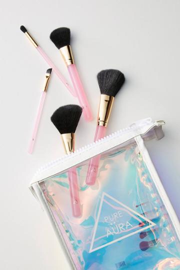 Pure Aura Acrylic Makeup Brush Set