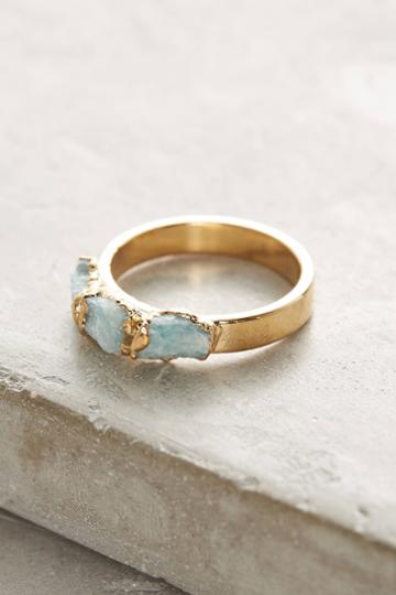 Dani Barbe Amazonite Stacking Ring Set