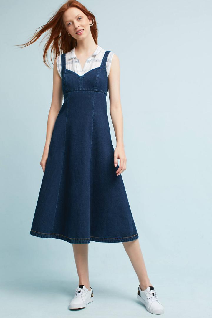 Holding Horses Corseted Midi Dress