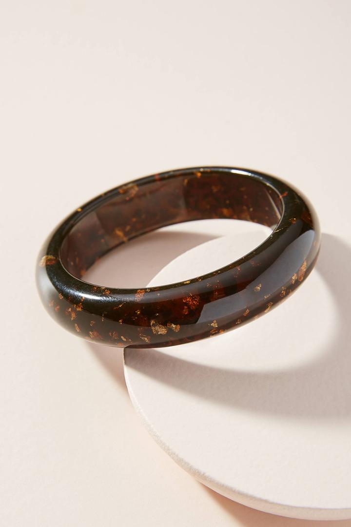 Anthropologie Naomi Thin Resin Cuff Bracelet