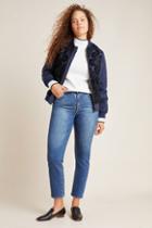 Ella Moss The High-rise Slim Straight Ankle Jeans