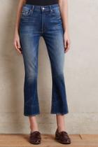 Mother Insider Cropped Flare Jeans Double Trouble