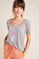 Anthropologie Peace Sign Graphic Tee