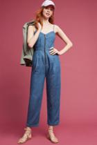 Pilcro Denim Zip-front Jumpsuit