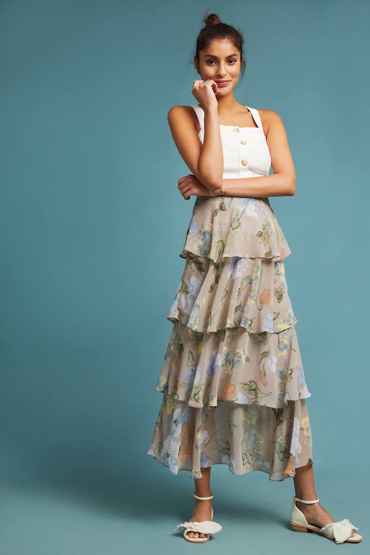Lost + Wander Clarita Tiered Skirt