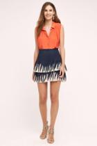 Pepin Smocked Mini Skirt