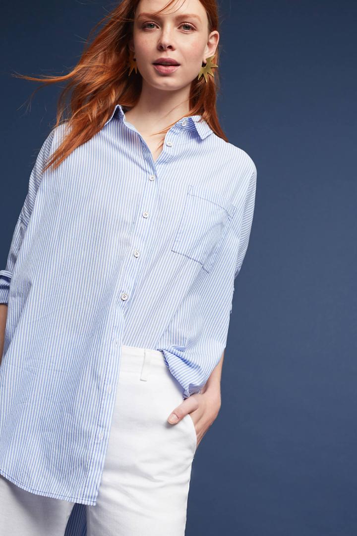 Holding Horses Tyler Striped Buttondown