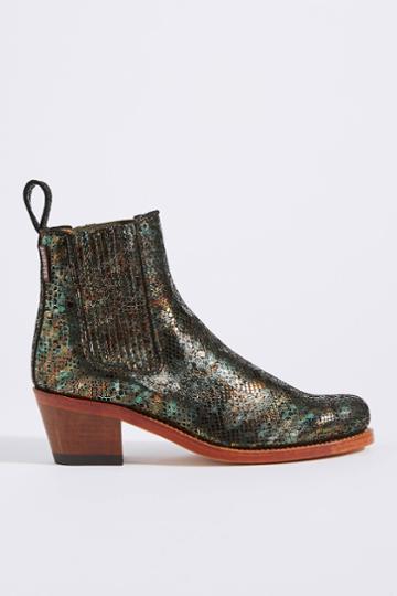 Penelope Chilvers Salva Metallic Leather Boots