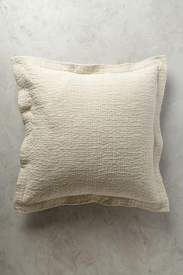 Peacock Alley Bradley Euro Sham Neutral Euro Sham Bedding